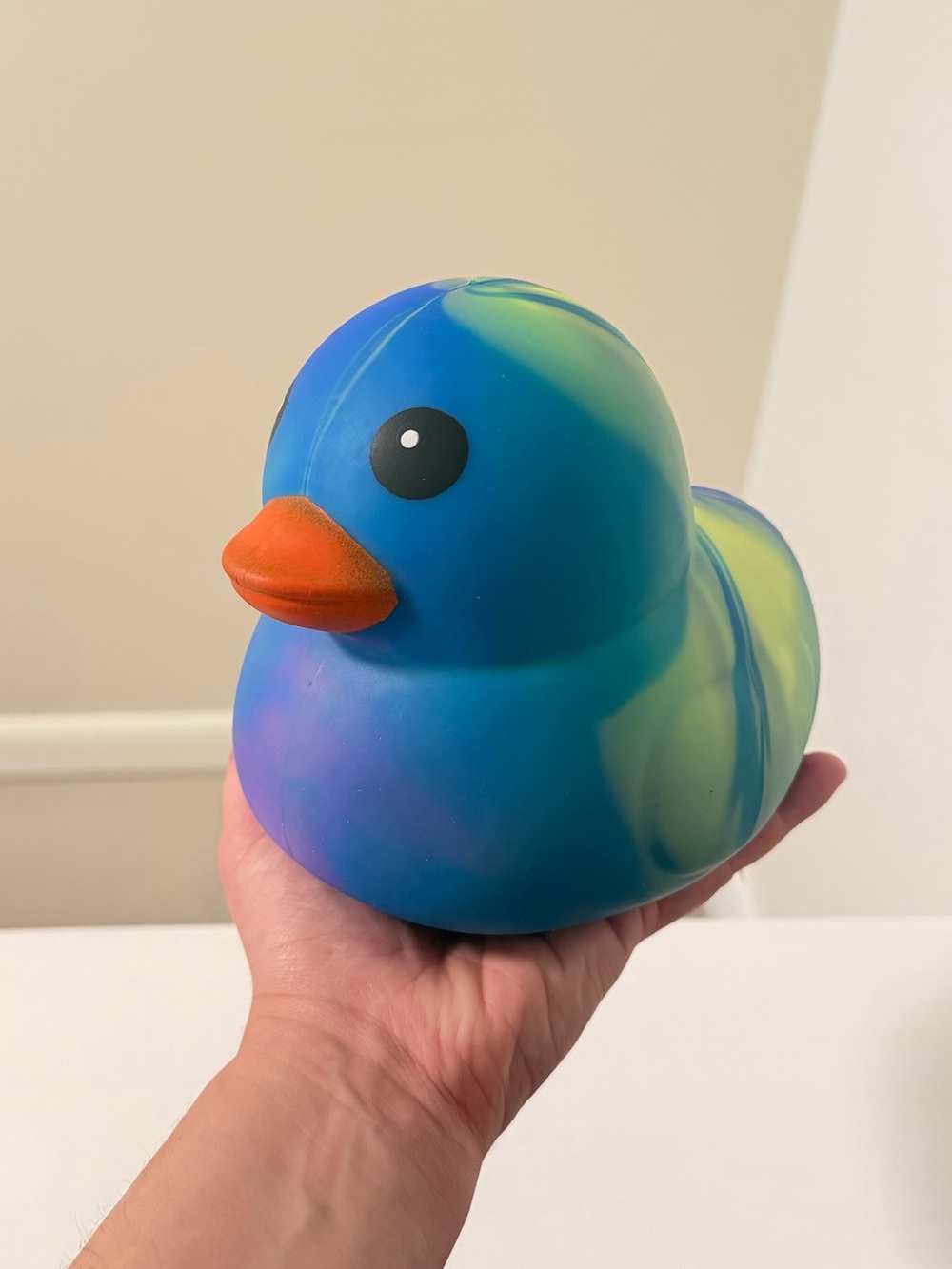 Sunny Days Jumbo Squeezy Duck – Tie Dye